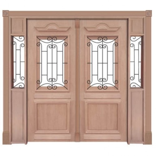 Portal Casmavi Realeza Com Grade Com 2 Folhas de 2,10m x 0,82m - 001