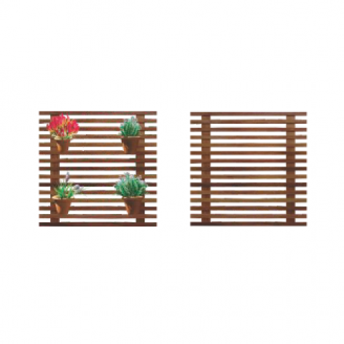 Suporte decorativo de parede - Cod 4028 - 1,0x1,0m